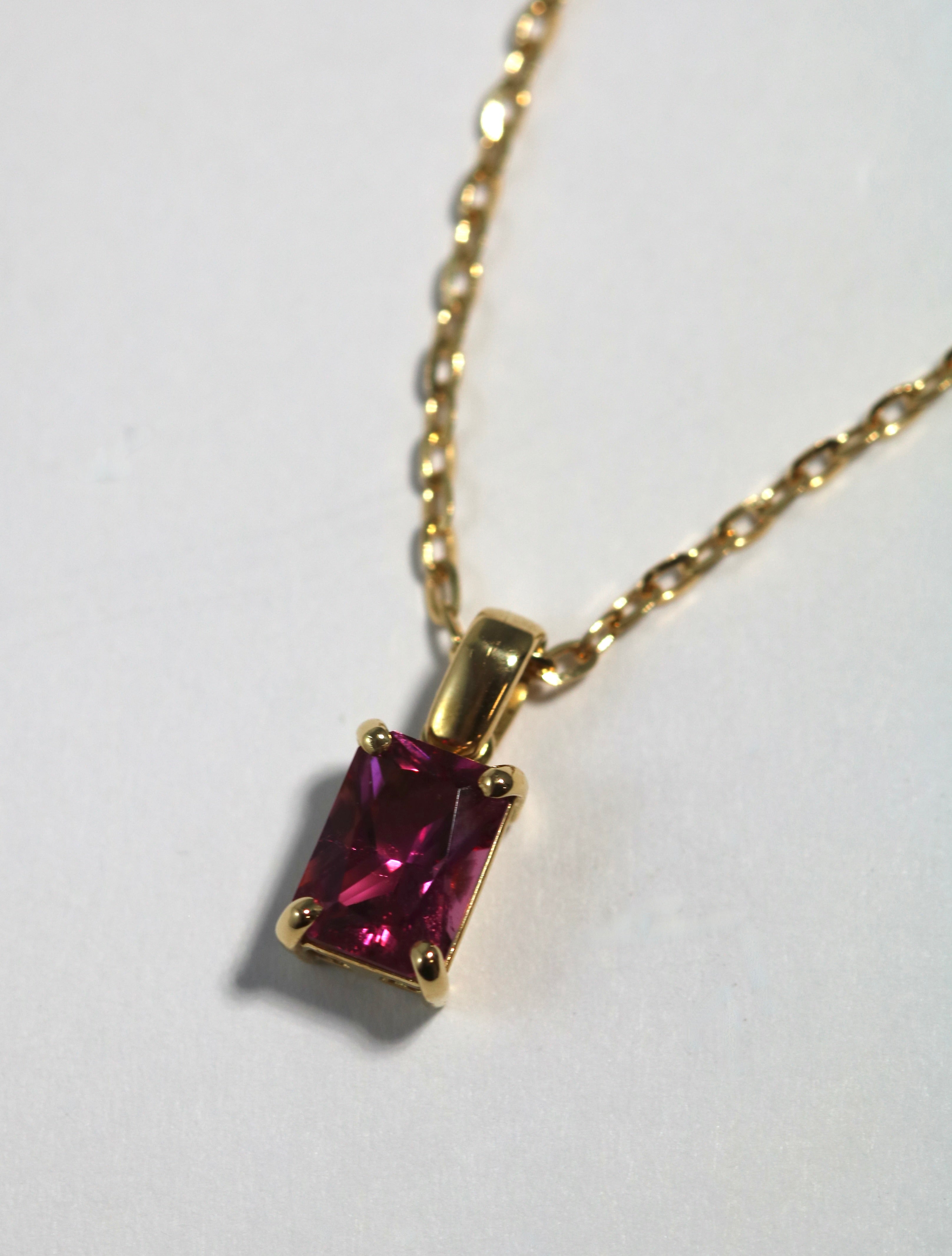 Rubellite Pendant