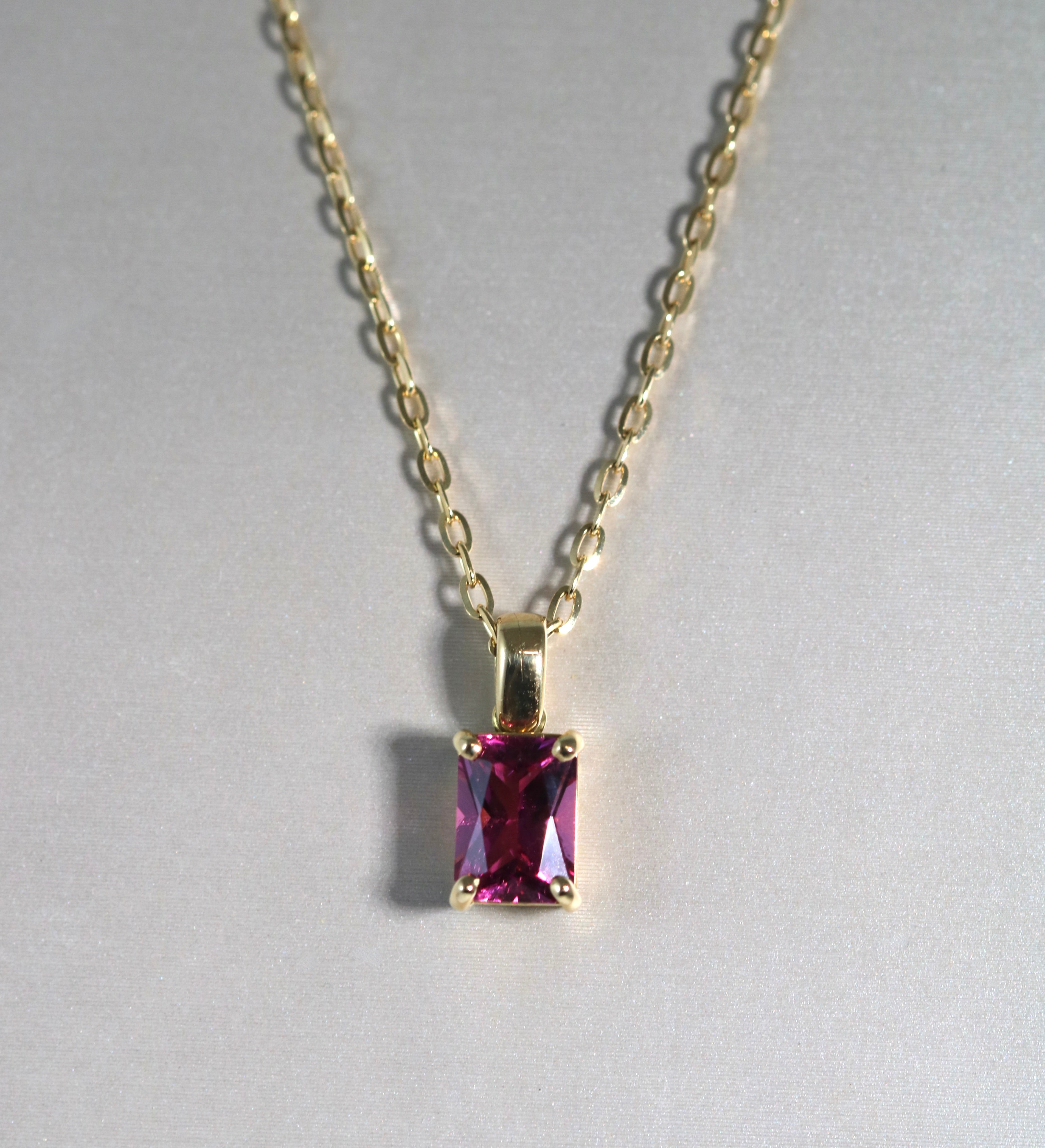 Rubellite Pendant