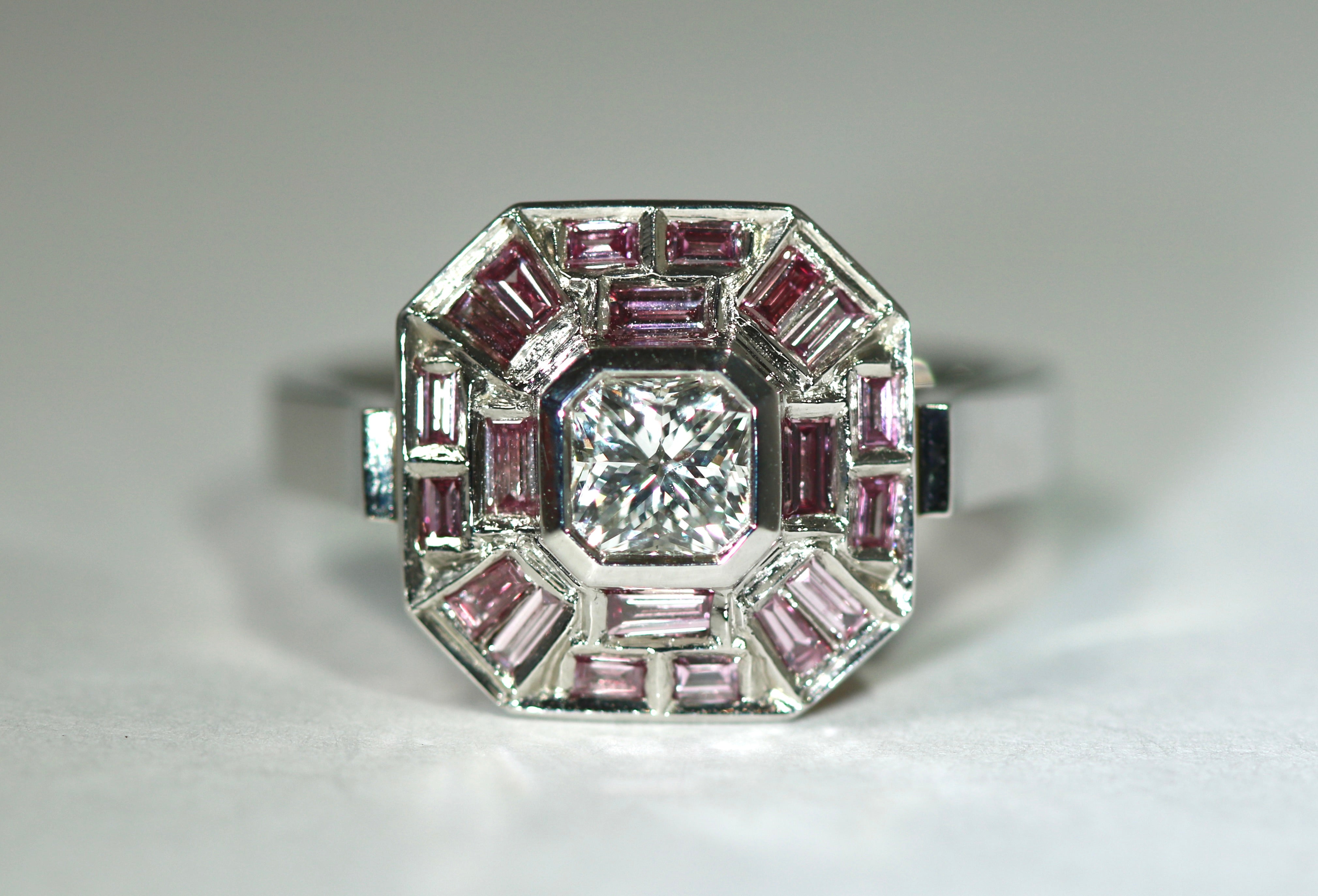 Platinum Pirouette Ring