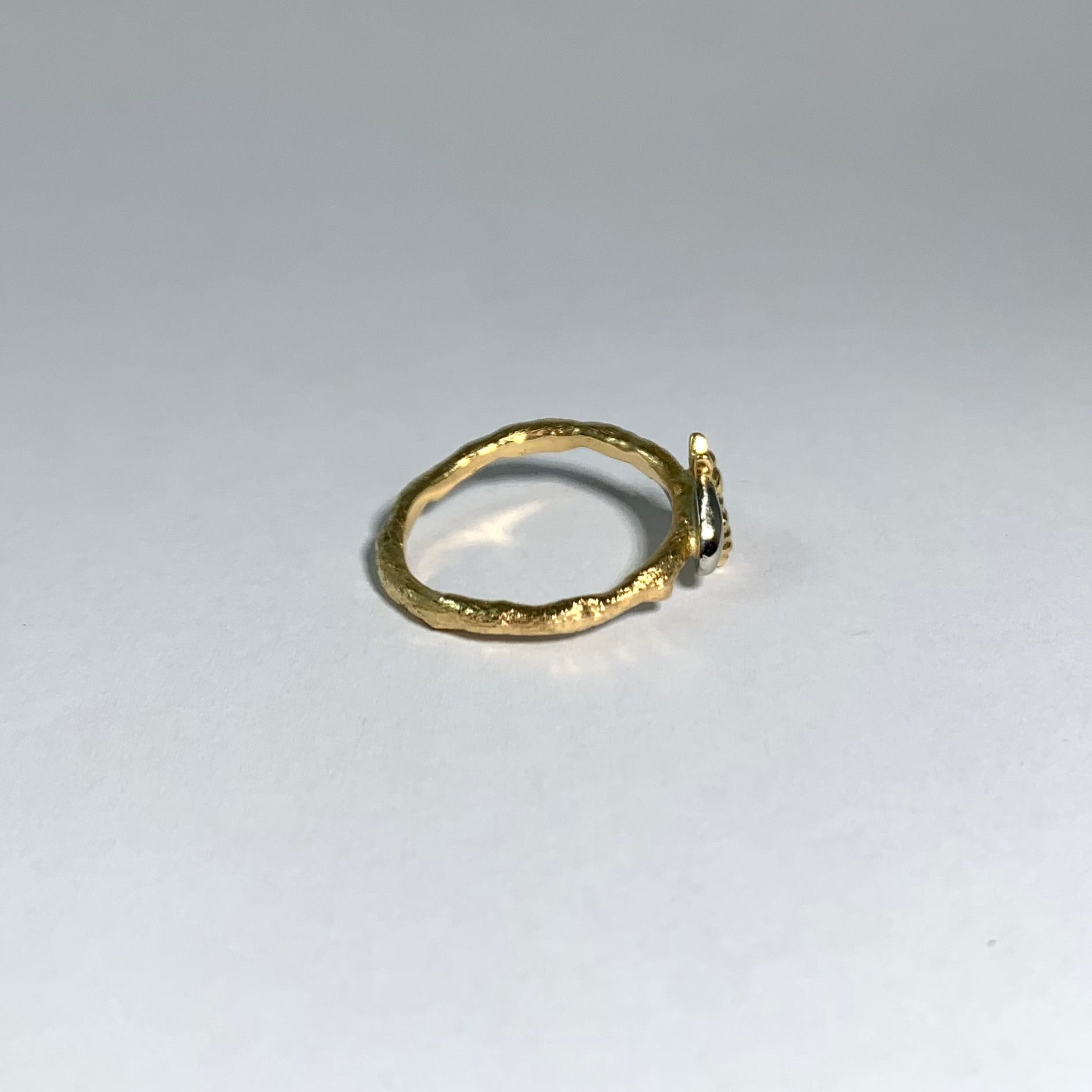 Two Tone Baby Bee Ring
