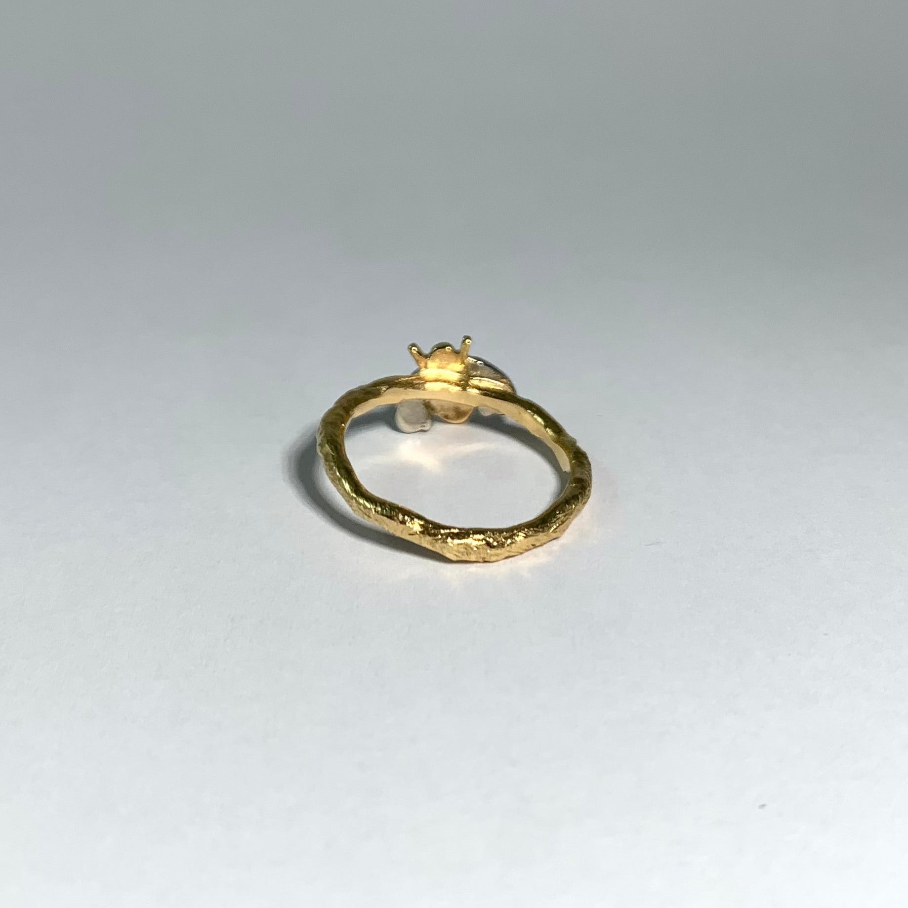 Two Tone Baby Bee Ring