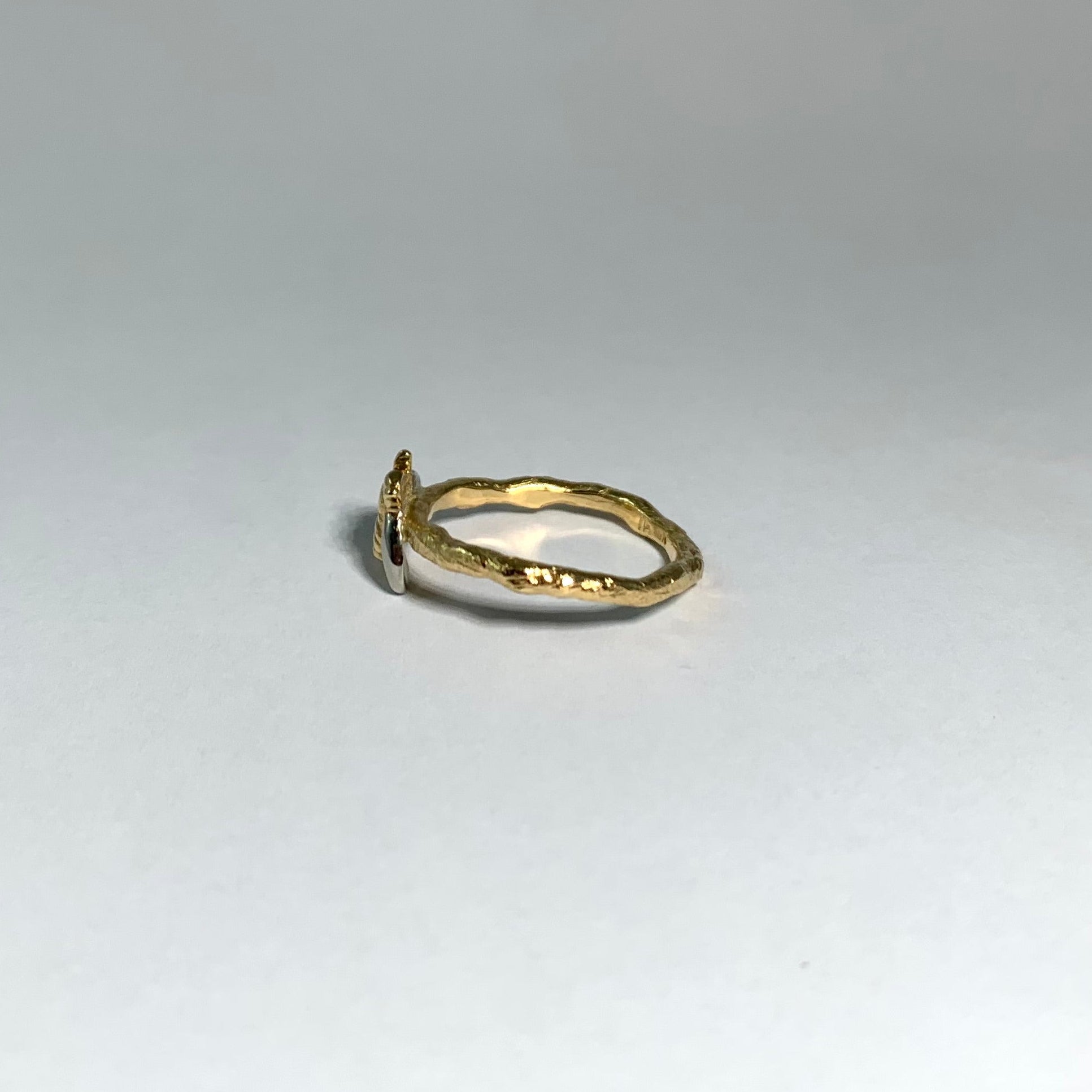 Two Tone Baby Bee Ring