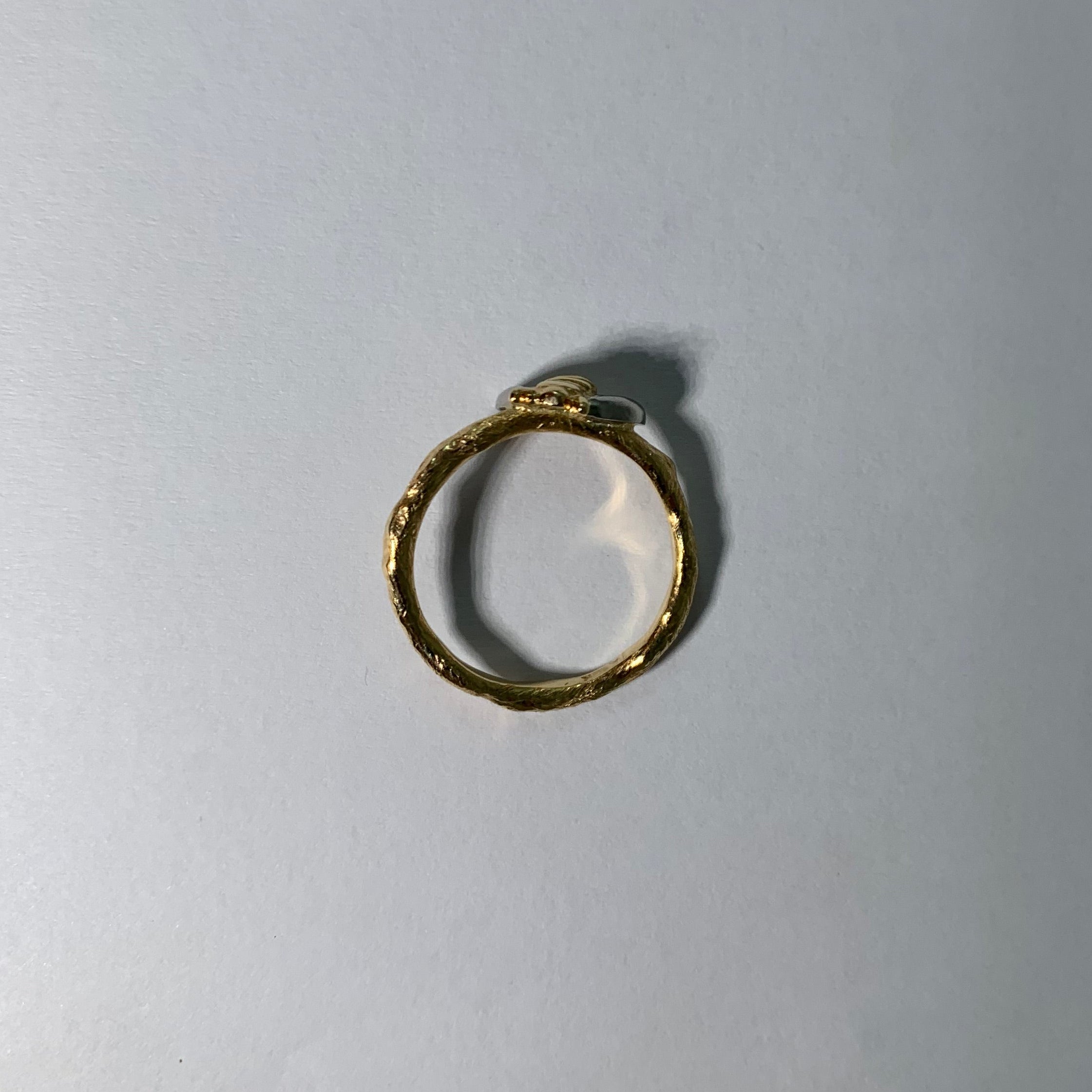 Two Tone Baby Bee Ring
