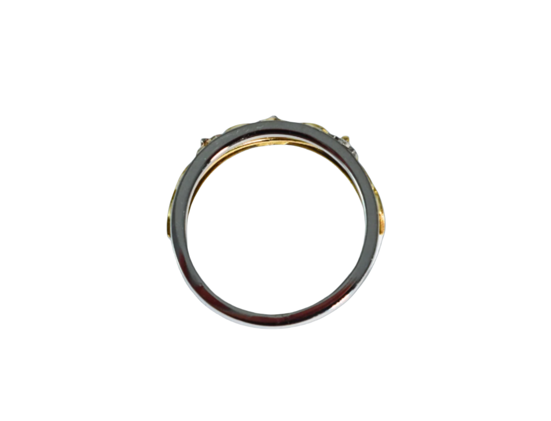 Birds eye view of top of ring