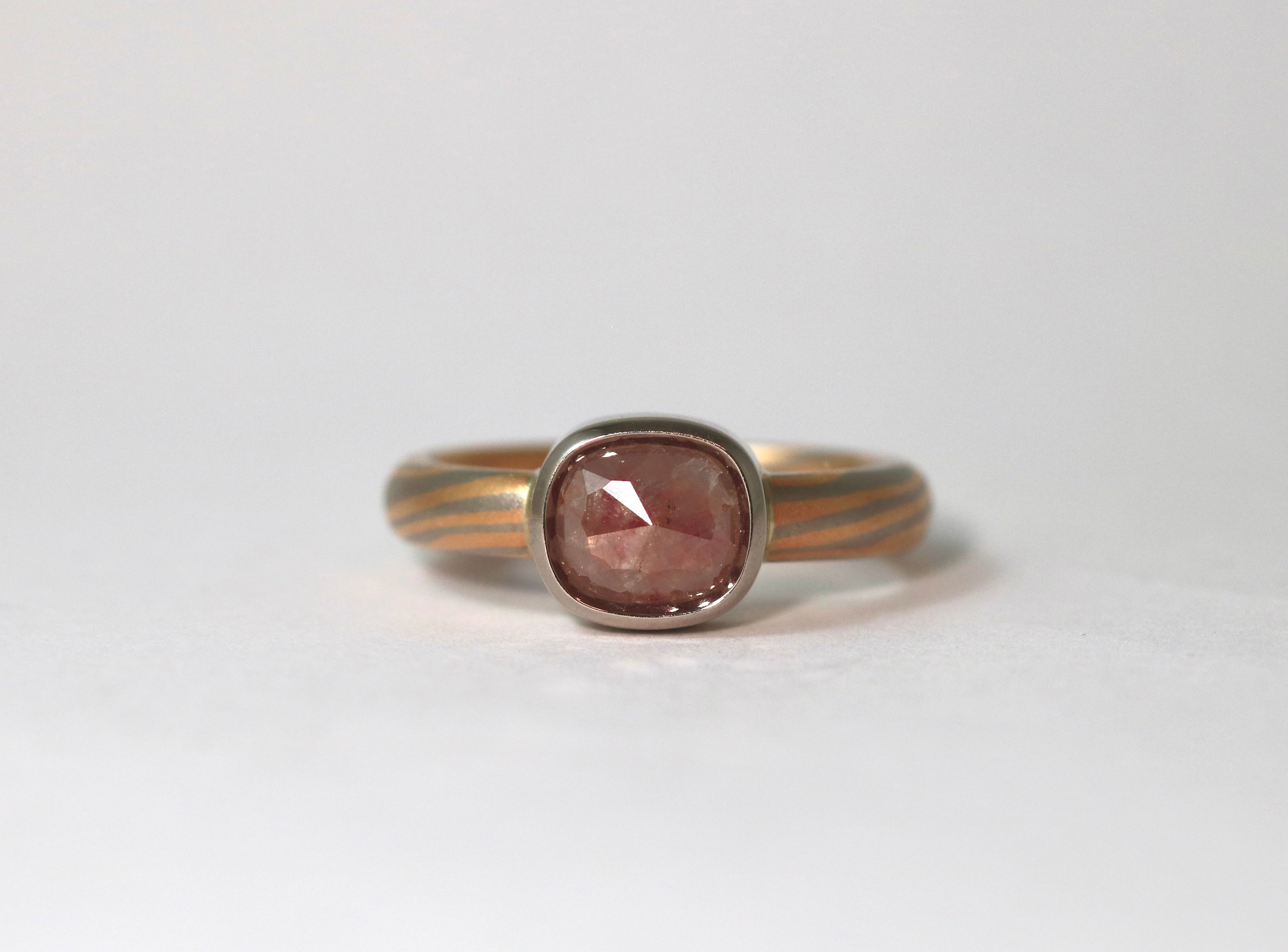 Diamond Ring With a Twist