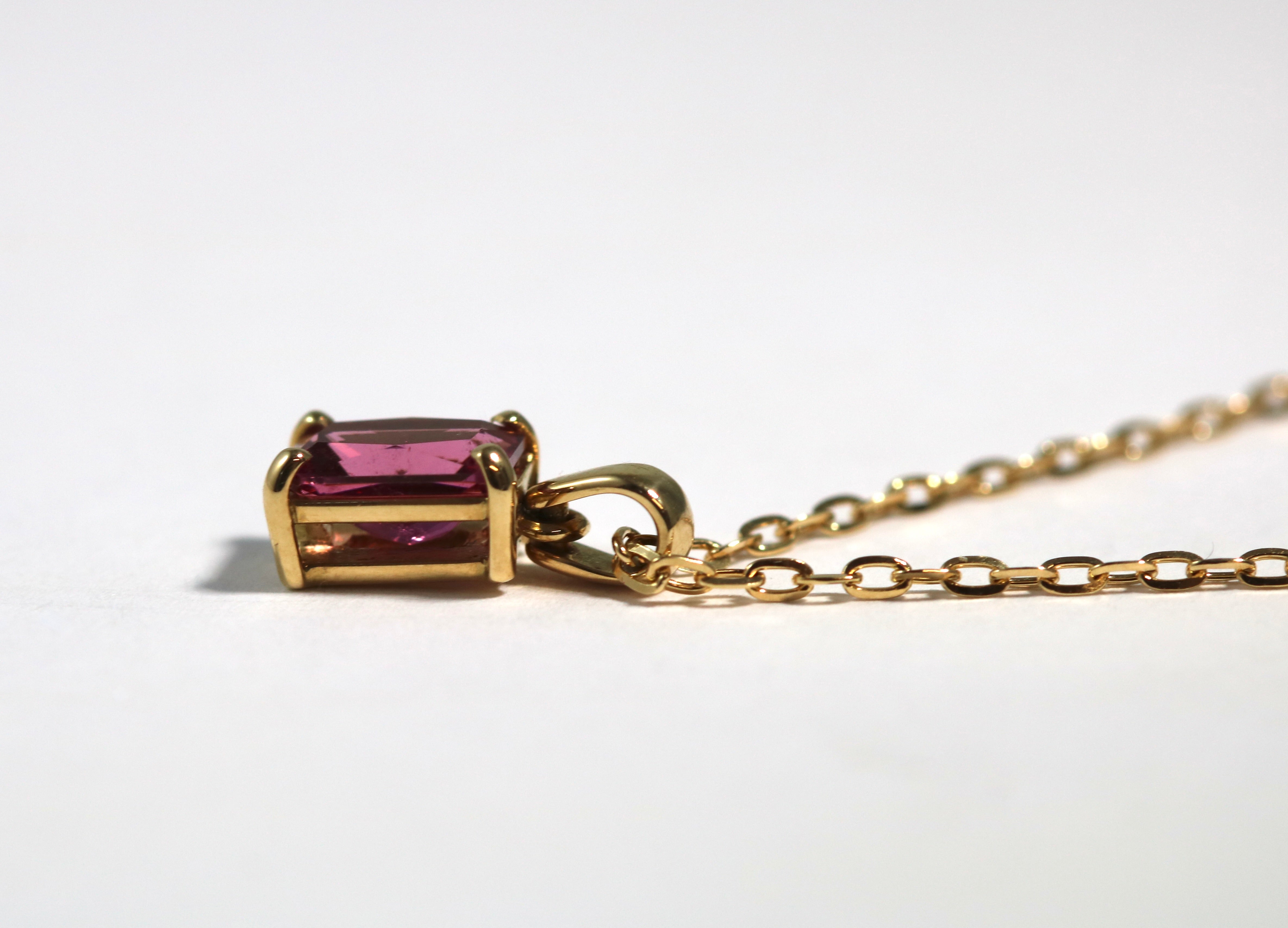 Rubellite Pendant
