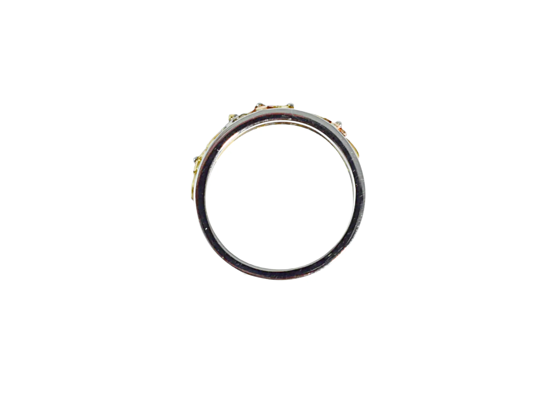 Fine Tapered Forget-Me-Not Ring
