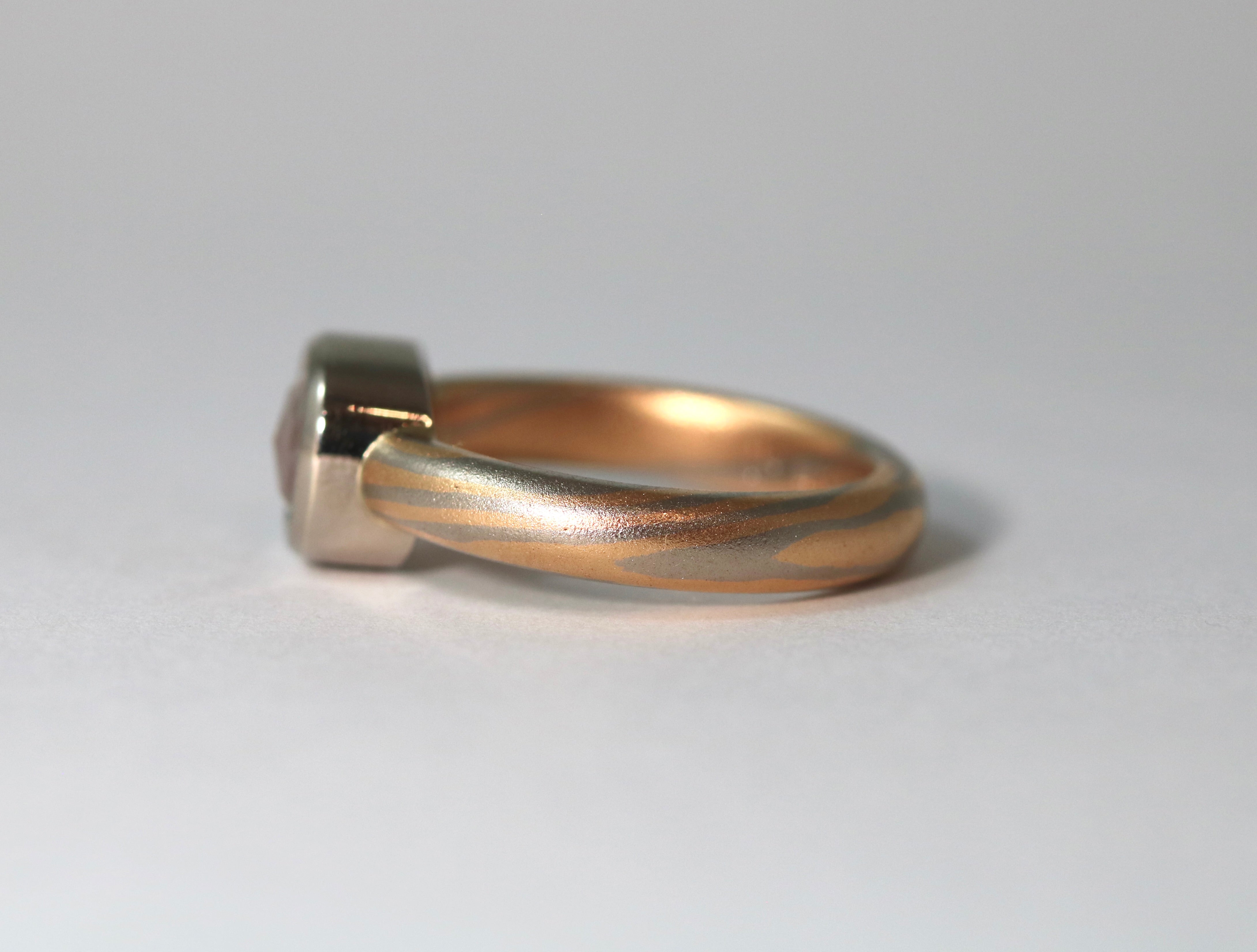 Diamond Ring With a Twist