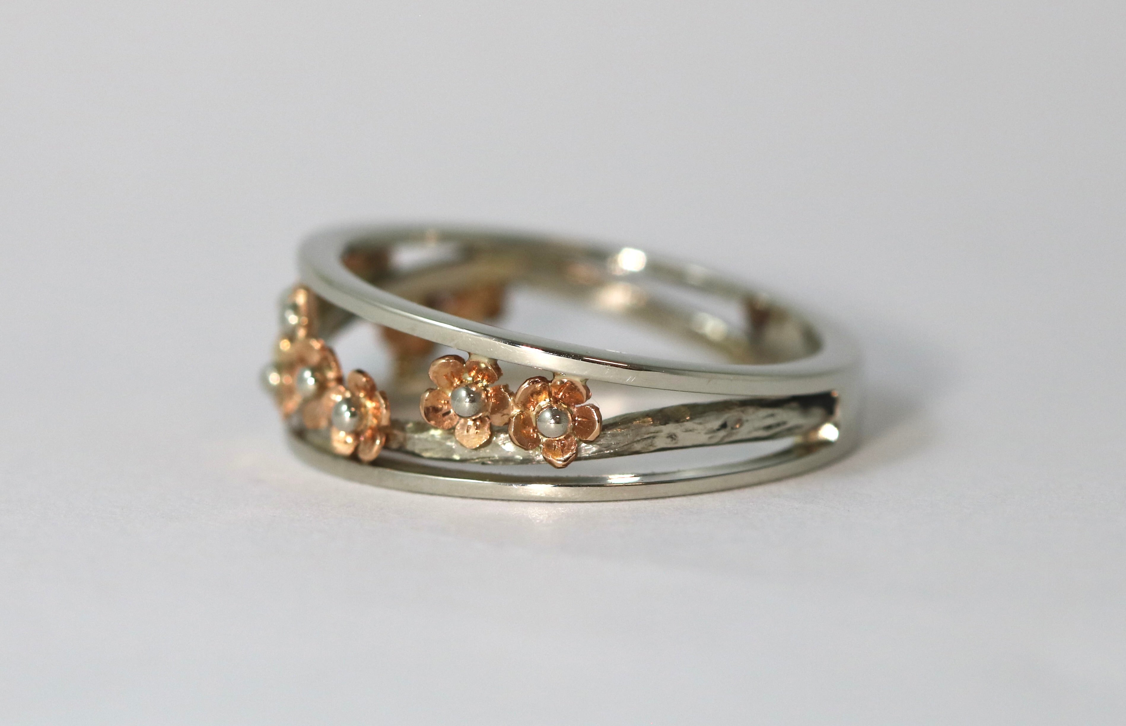 Fine Cherry Blossom Ring