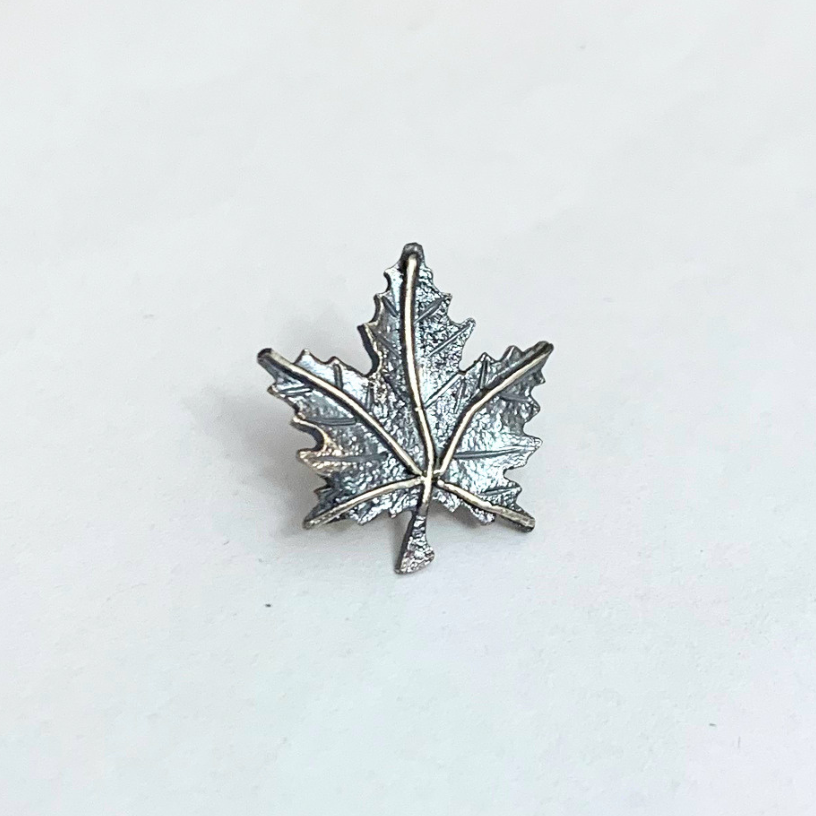 Maple Leaf Pin - Sterling Silver