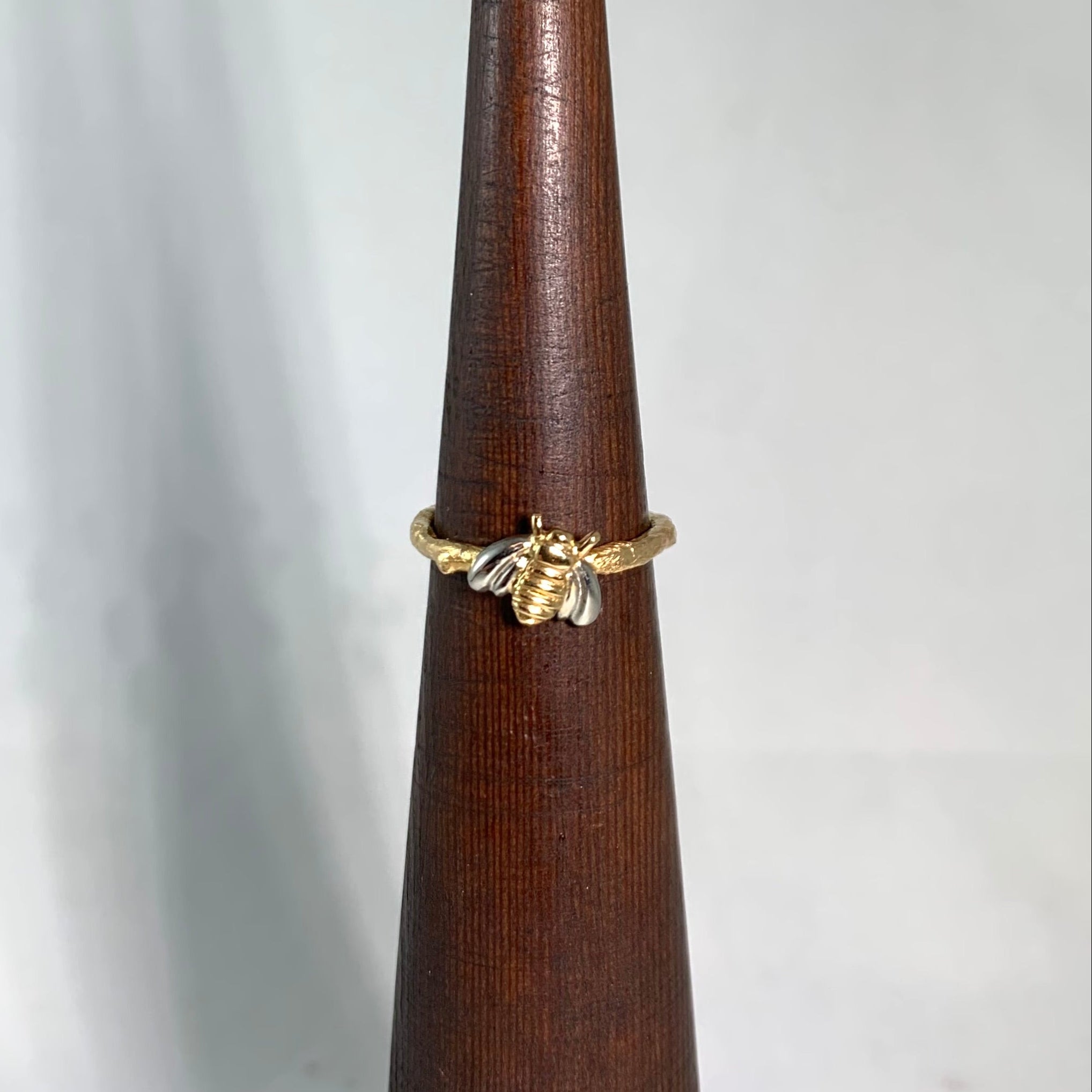 Two Tone Baby Bee Ring